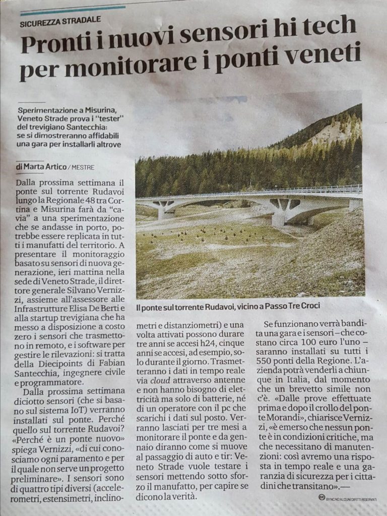 monitoraggio ponti